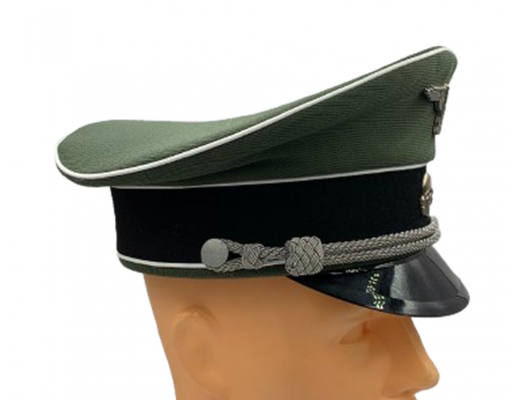 SS officer's cap, gabardine, Kamgarn (#309 )